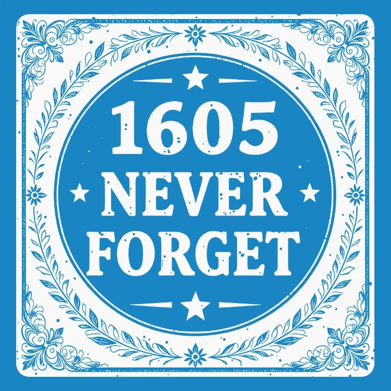 White Gunpowder Plot Stamp