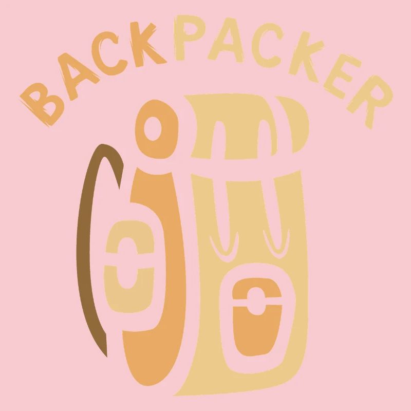 Backpacker Comic Rucksack Design