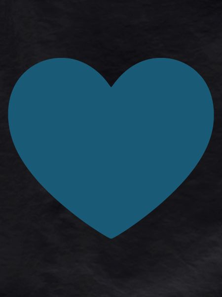 blue heart gift valentine's day