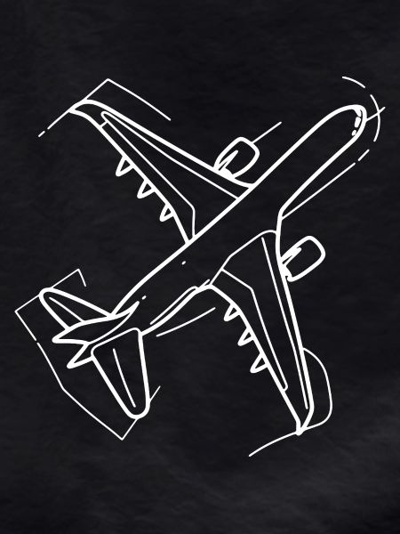 Airplane Drawing