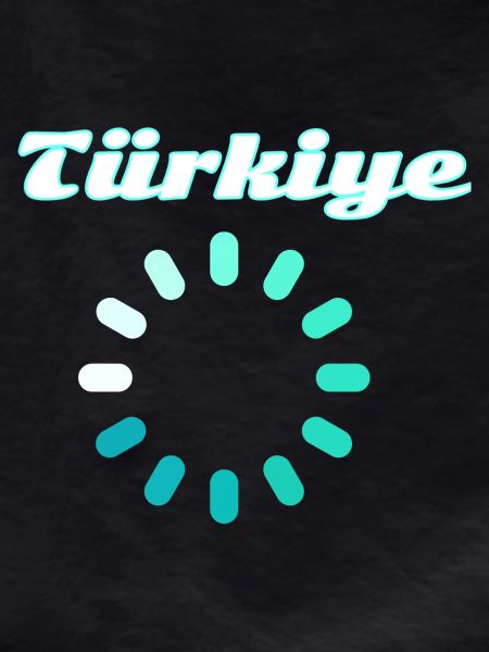 Turkey Charging Circle Turquoise