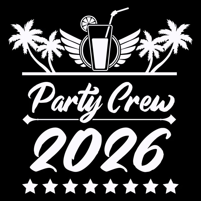 Party Crew 2026 Palmen