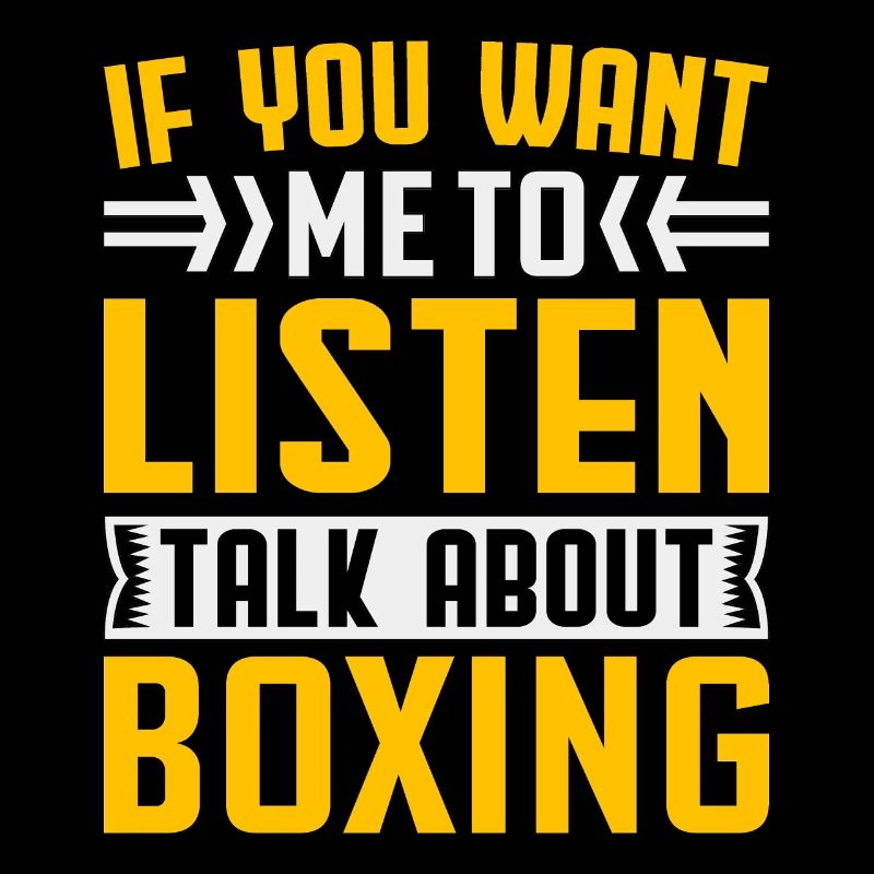 Si vous voulez que j’écoute, parlez de boxe
