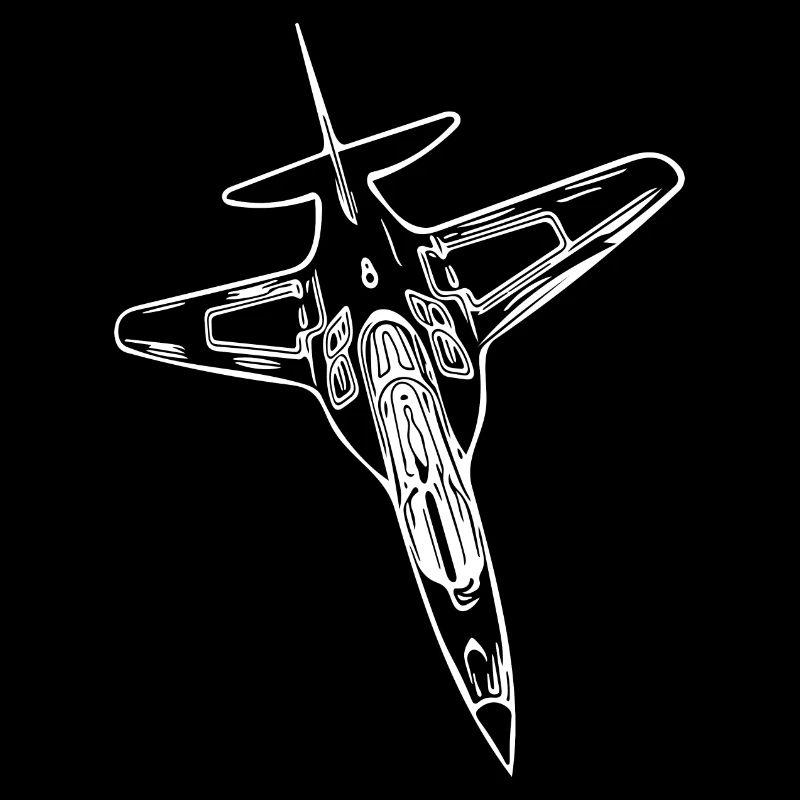 Eleganter Jet Flieger Flugzeug