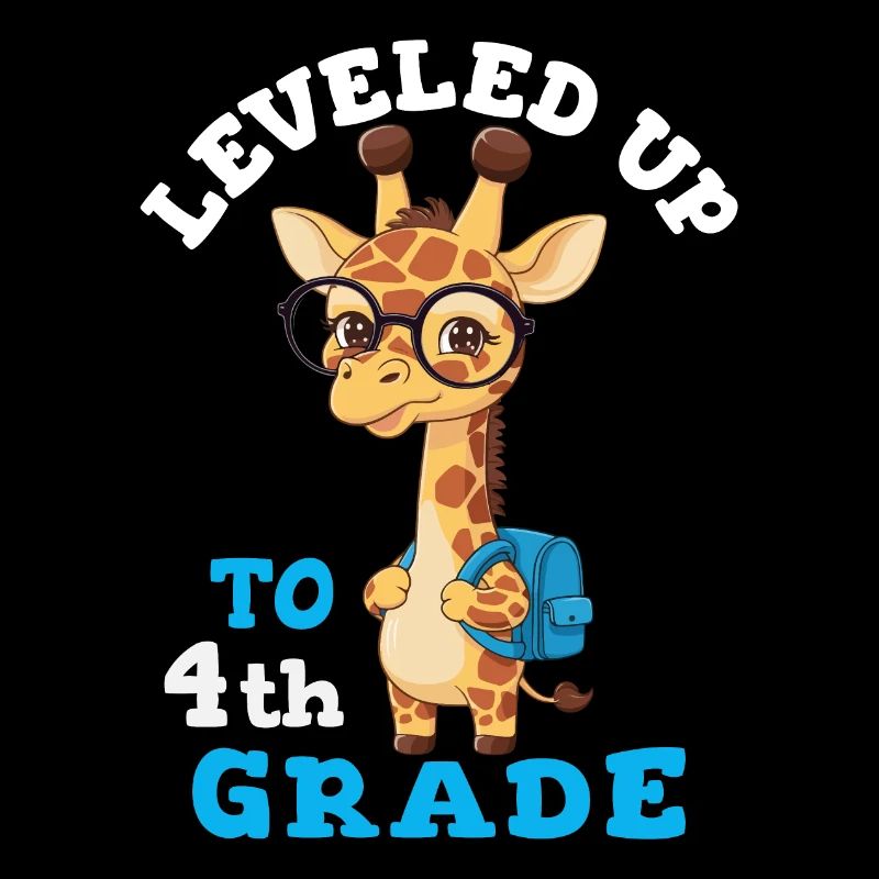Leveled up to 4th grade - Funny Giraffe