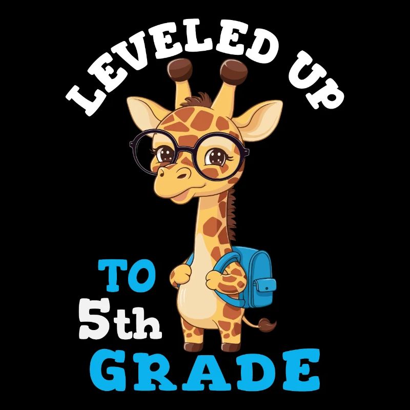Leveled up to 5th grade - Funny Giraffe