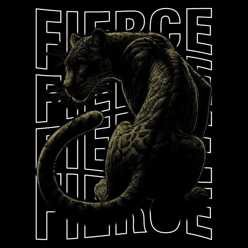 Fierce Panther Design Majestic Wildness Concept