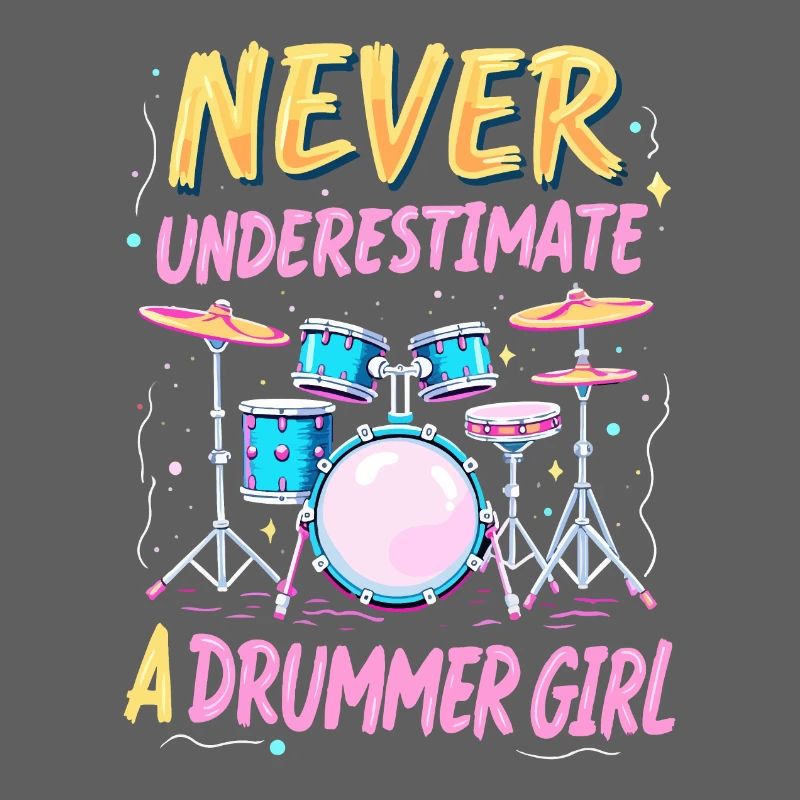Never Underestimate a Drummer Girl