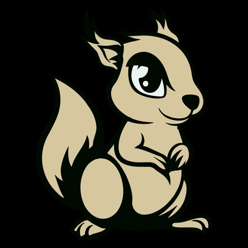 eichhörnchen comic tier