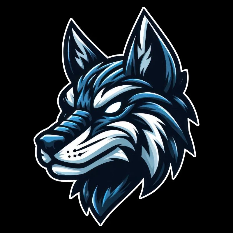 Glatter Wolf