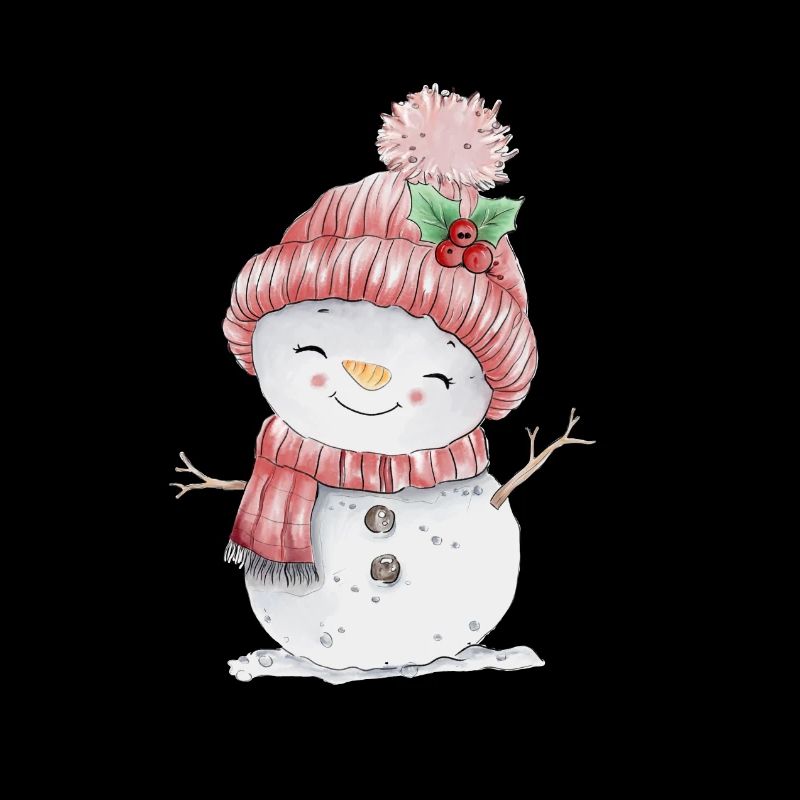 Fröhlicher Schneemann