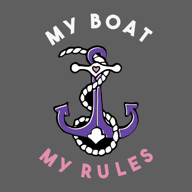 Mon bateau Mes règles Ancre et cordage