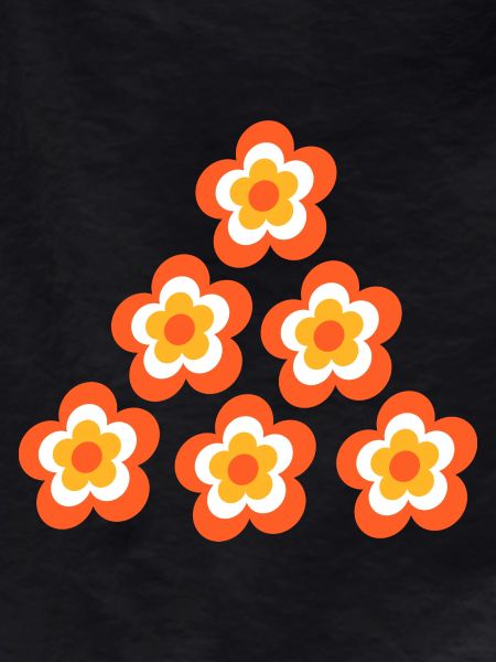 70s Flower Pattern