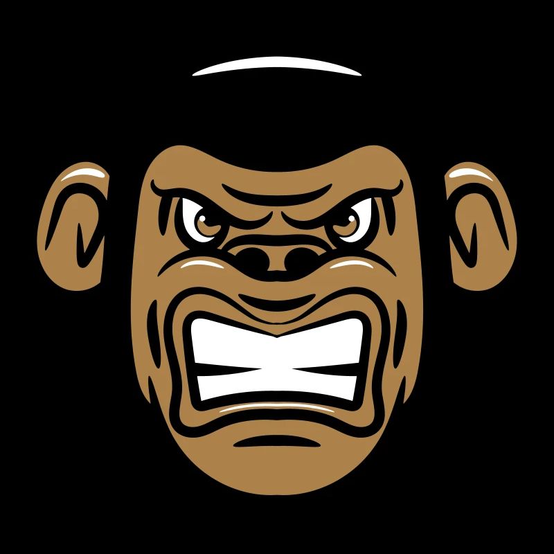 monkey angry evil