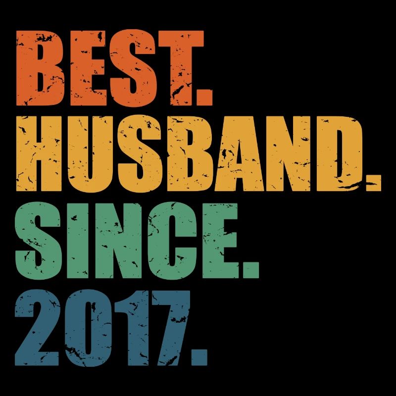 Bester Ehemann seit 2017, Geschenk zum 6-jährigen Jubiläum