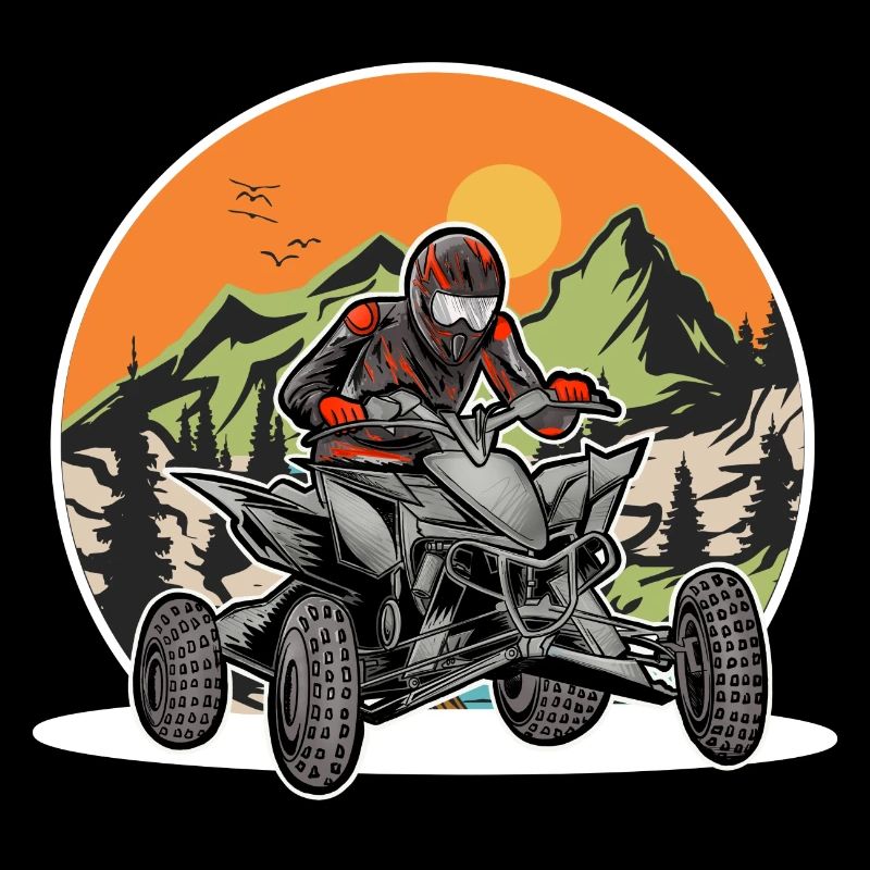 Quad ATV Offroad Quadfahrer