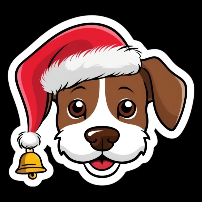 Weihnachten Hund Hunde Weihnachtsgeschenk Süß