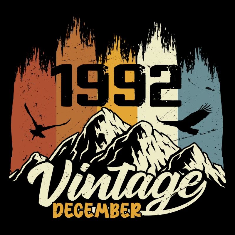 Cadeau d’anniversaire né en décembre 1992