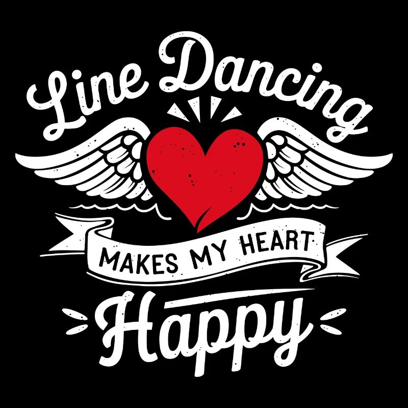 Pure joy of line dancing