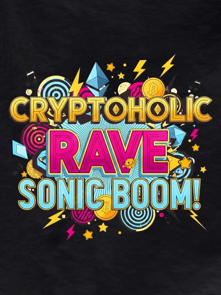 Crypto Trader Techno Art