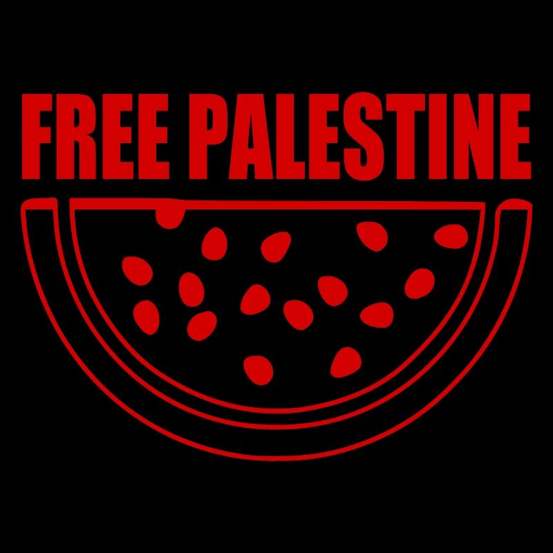 Free palestine melon pastèque