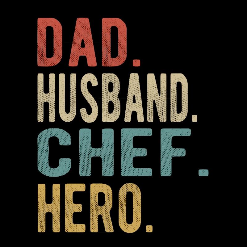 Koch Vater Ehemann Held