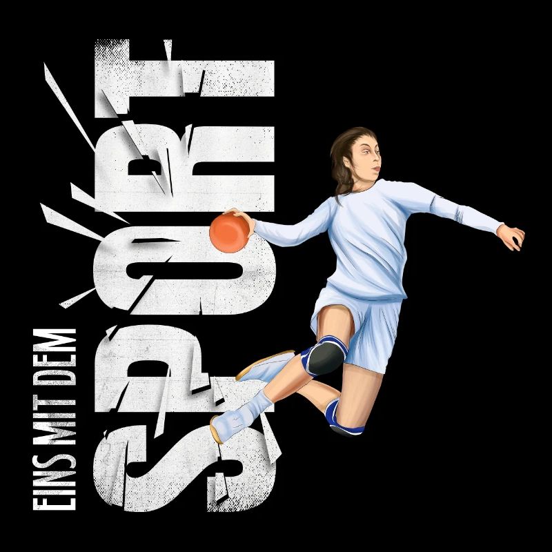 Eins mit dem Sport - Handball