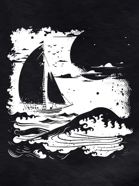 Dessin de voile