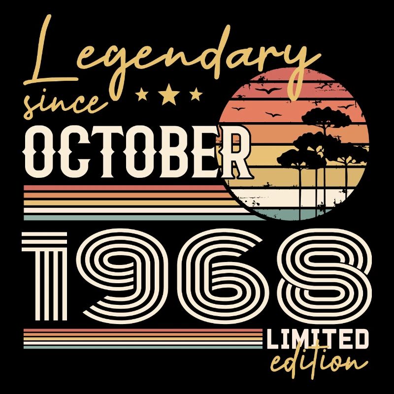 October 1968 Gift - Awesome Since October 1968
