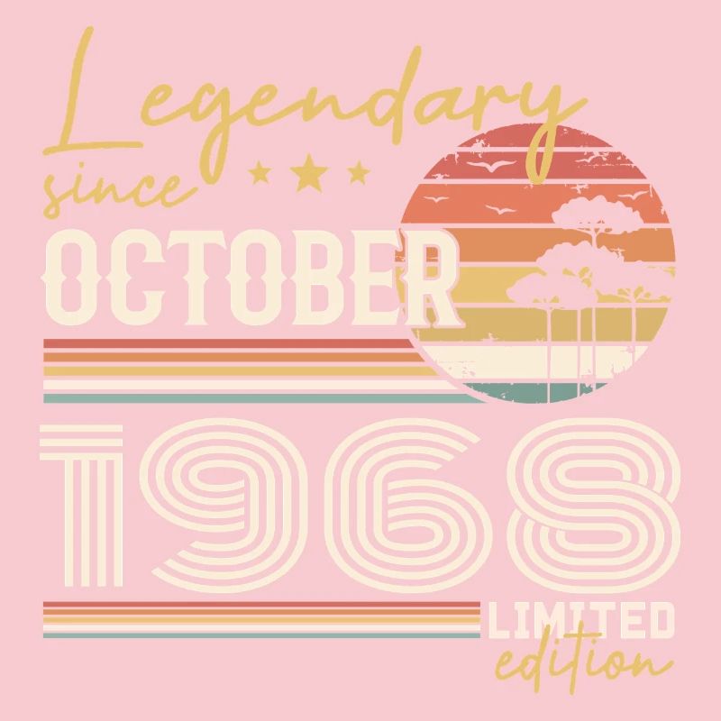 October 1968 Gift - Awesome Since October 1968