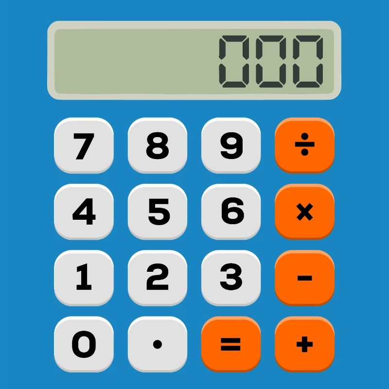 Number Day Minimalist Calculator Numerical Pattern