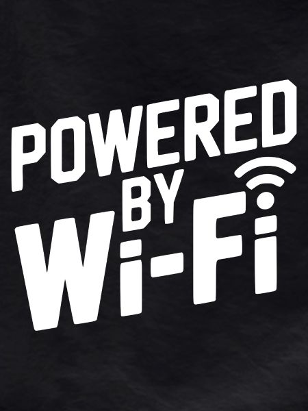 Powered by Wi-Fi