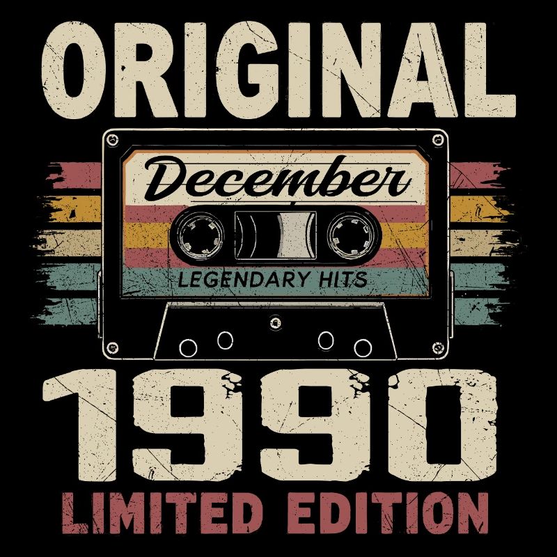 Dezember 1990 Geburtstagsgeschenk