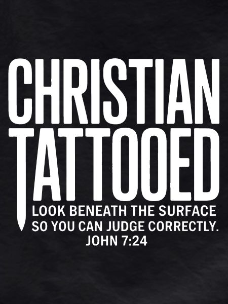 Christian tattoo look under surface