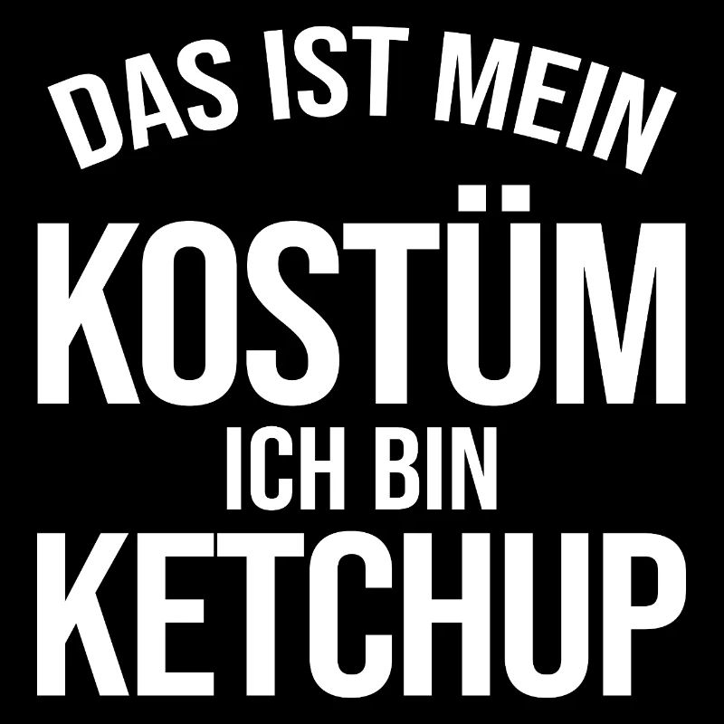 Kostüm: Ich bin Ketchup