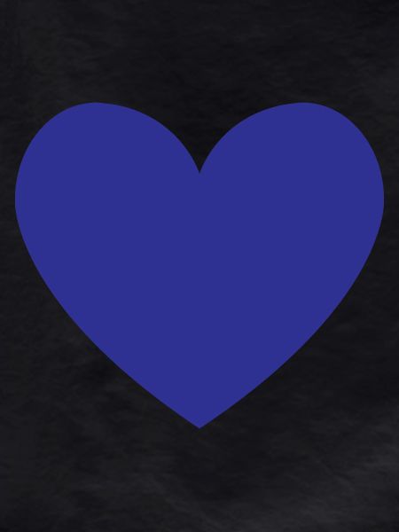 Cœur Bleu Clair