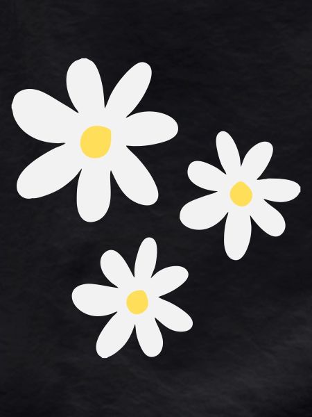 White flowers in timeless elegance
