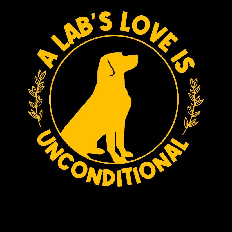 A Lab's Love is uncoditional
