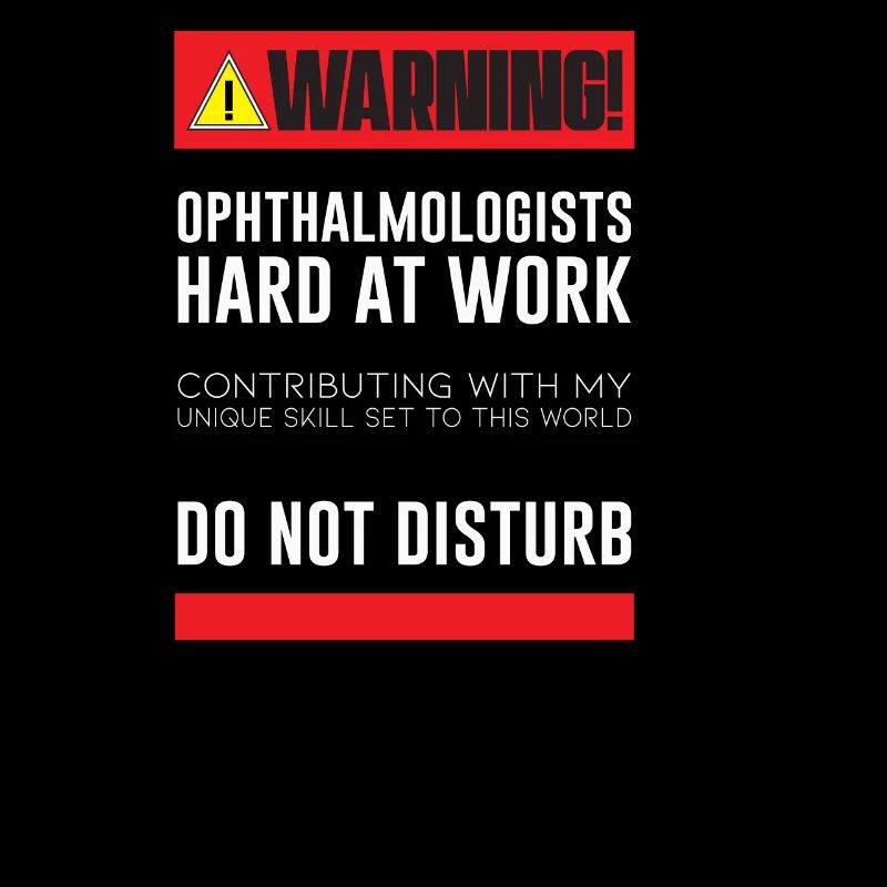 Ophthalmologists Hard At Work - White