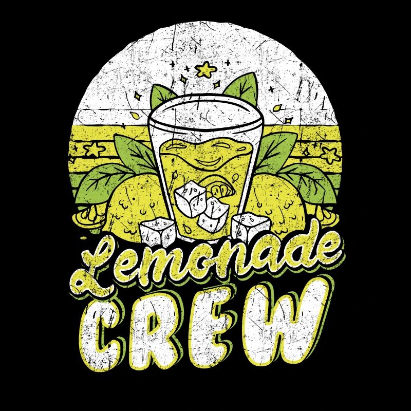 Lemonade Stand Retro Vintage Lemonade Crew