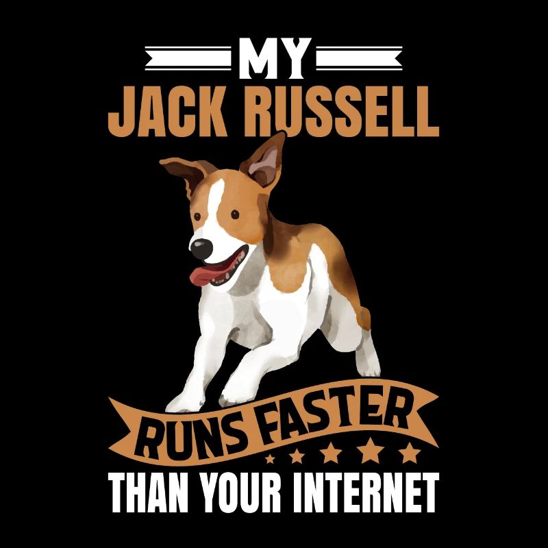 Mon Jack Russell fonctionne plus vite que votre Internet