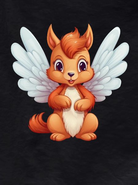 Cute Squirrel Angel Comic