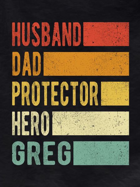 Greg Name Dad Gift