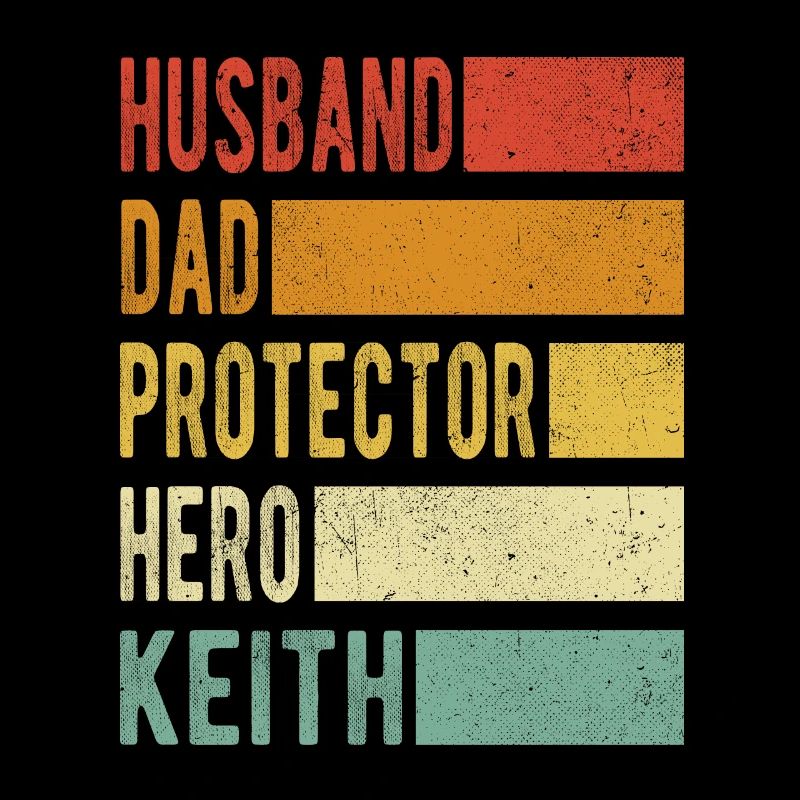 Keith Name Papa Geschenk