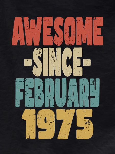 Awesome February 1975