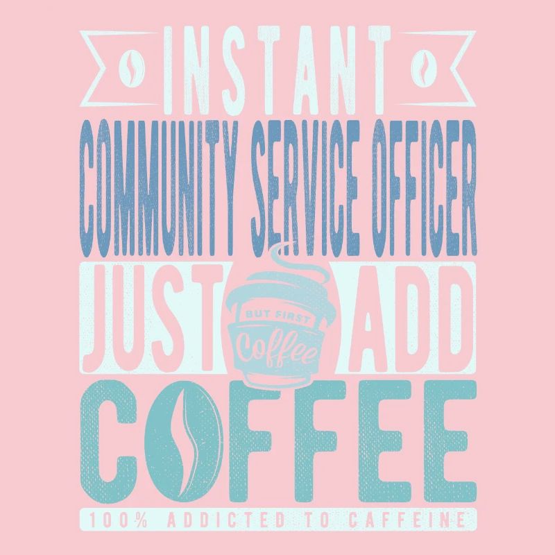 Agent de service communautaire instantané Il suffit d’ajouter du café