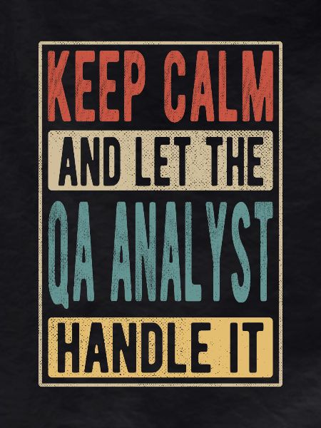 Qa Analyst Retro Gift