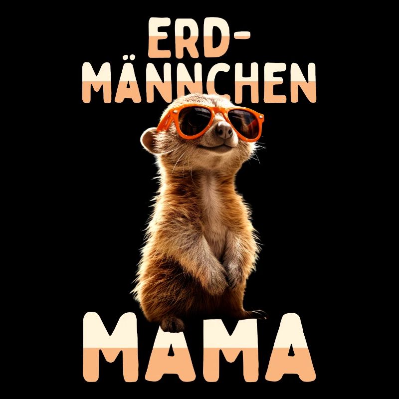 Erdmännchen Mama Mom Muttertag Mutter Meerkat Girl