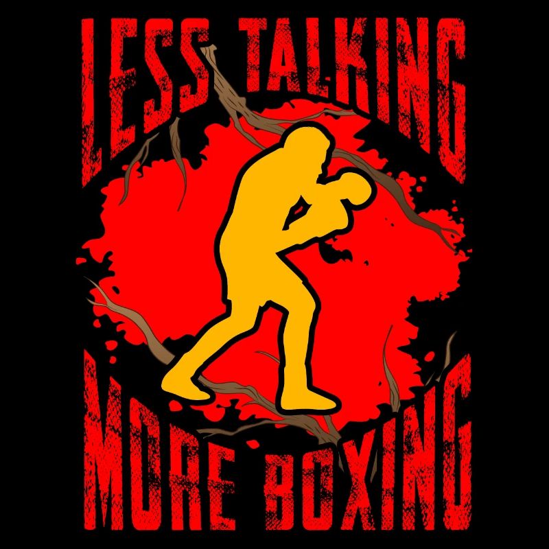 moins parler plus de boxe