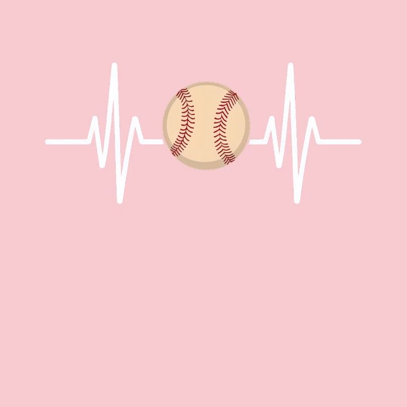 Conception de battement de cœur de baseball